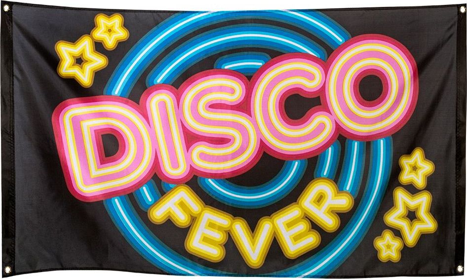 Disco fever thema vlag