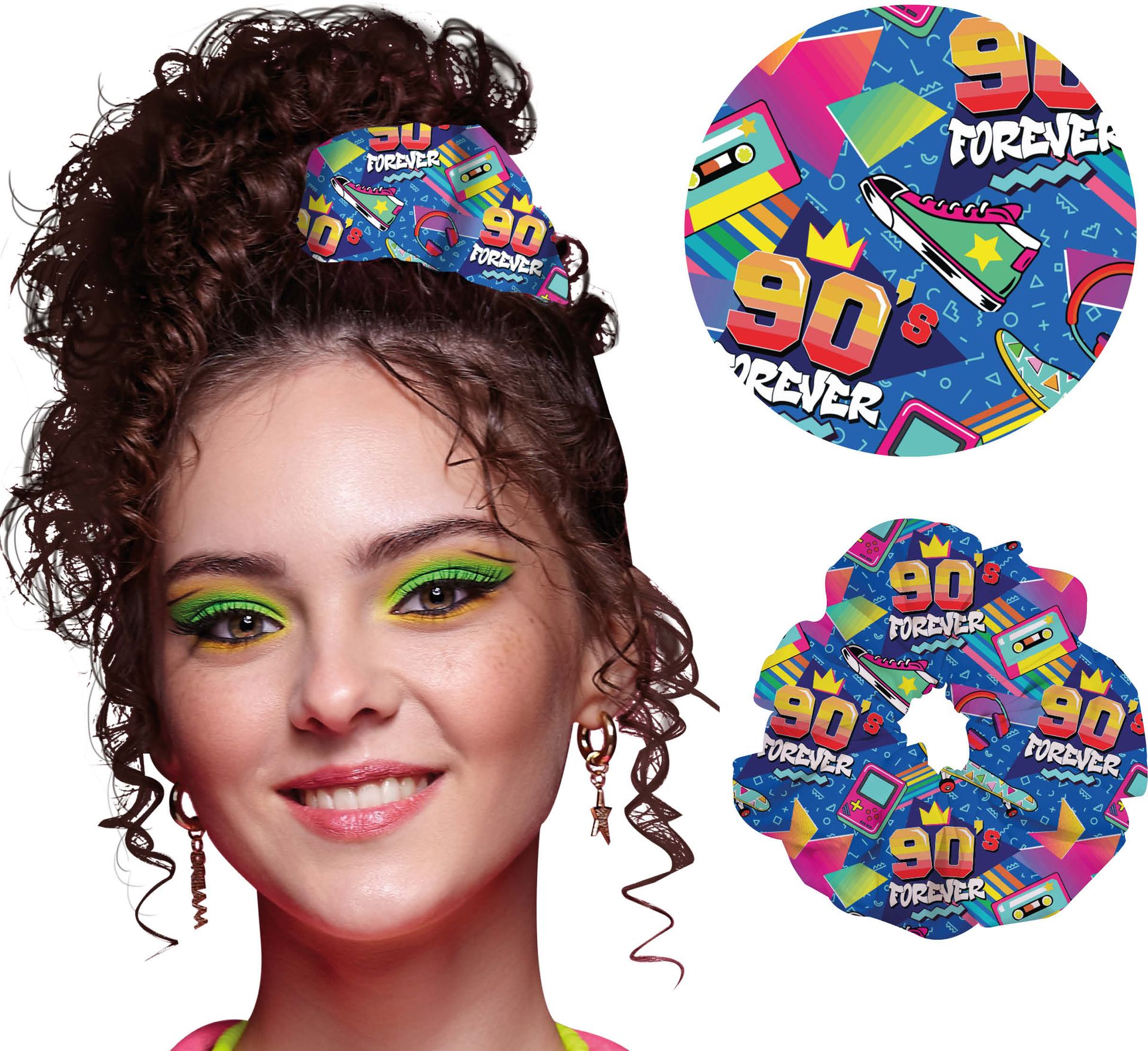 Disco Haarstrik 90's