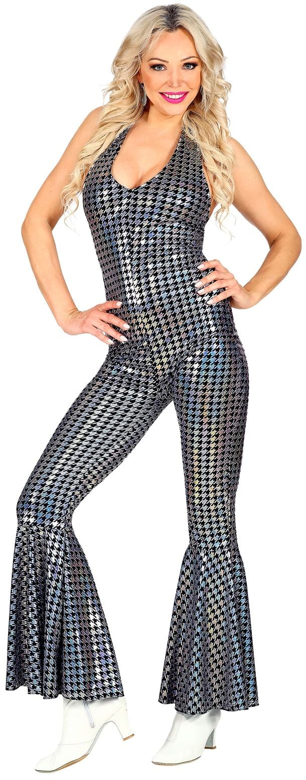 Disco jumpsuit vrouw