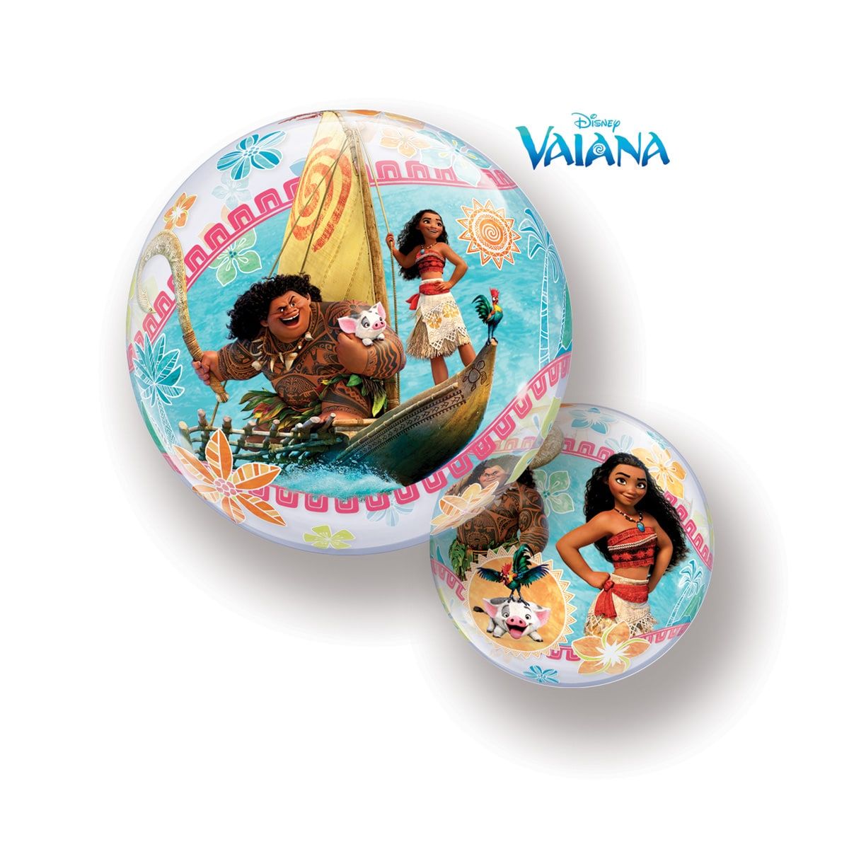 Disney Vaiana Bubbles Ballon 46Cm