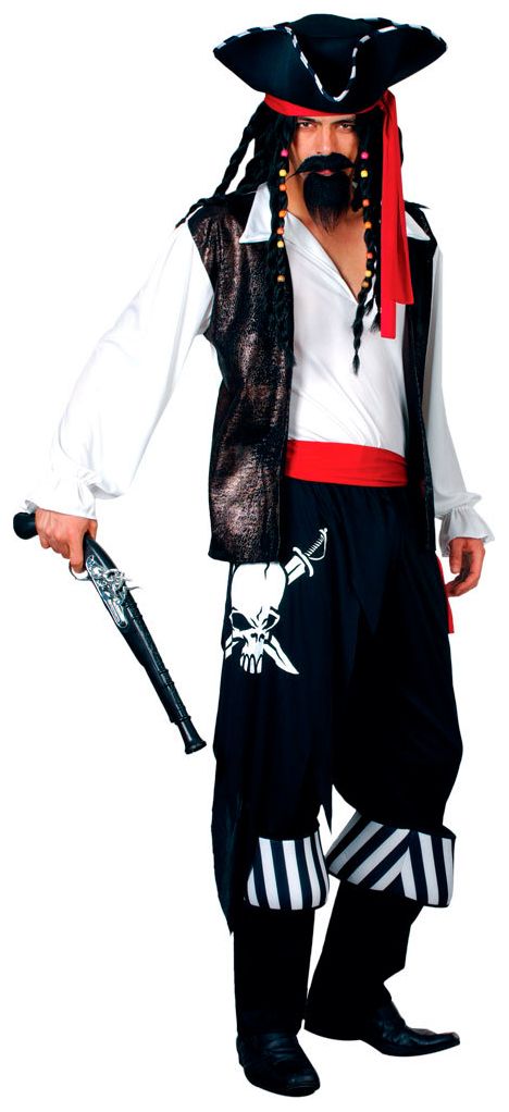 Dodelijke piraat kostuum
