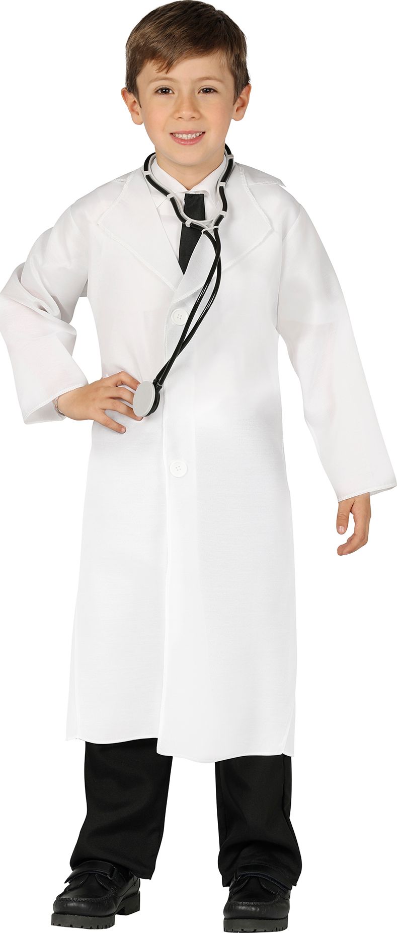 Dokter outfit kind wit