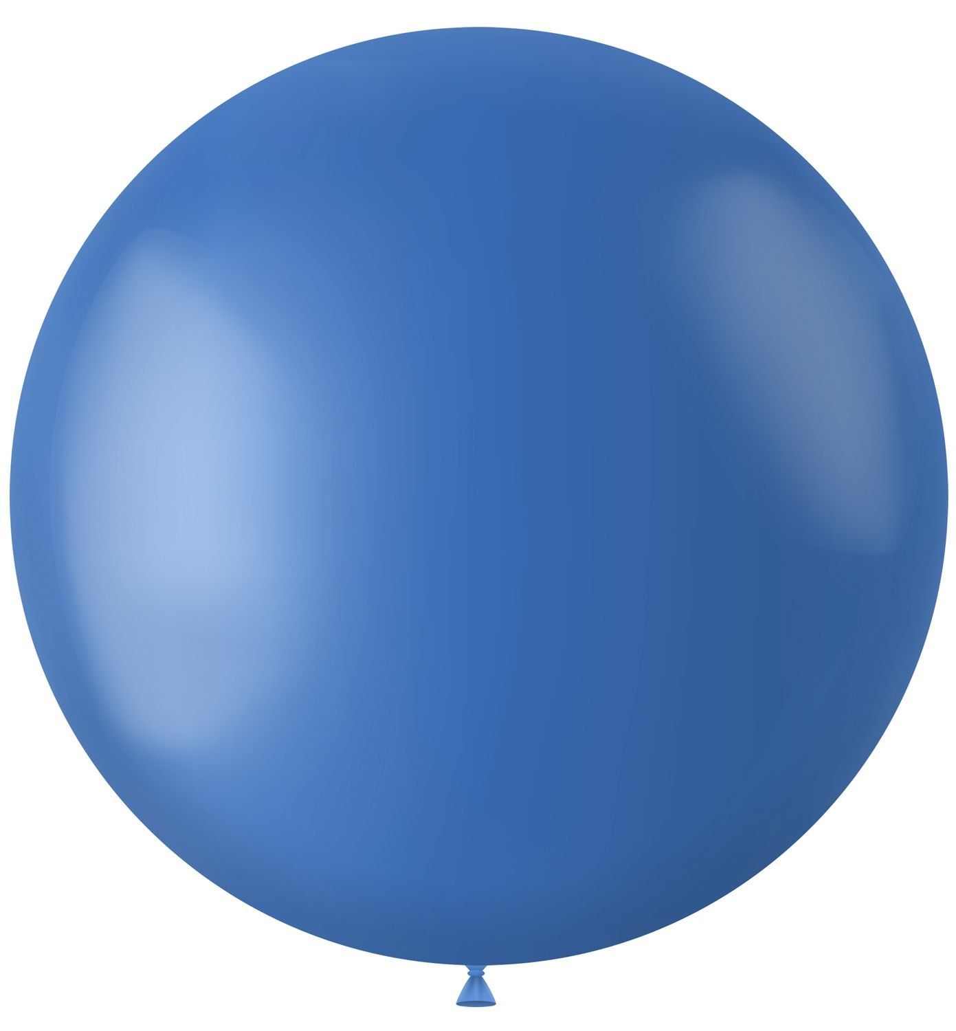 Donker blauwe ballon matte kleur