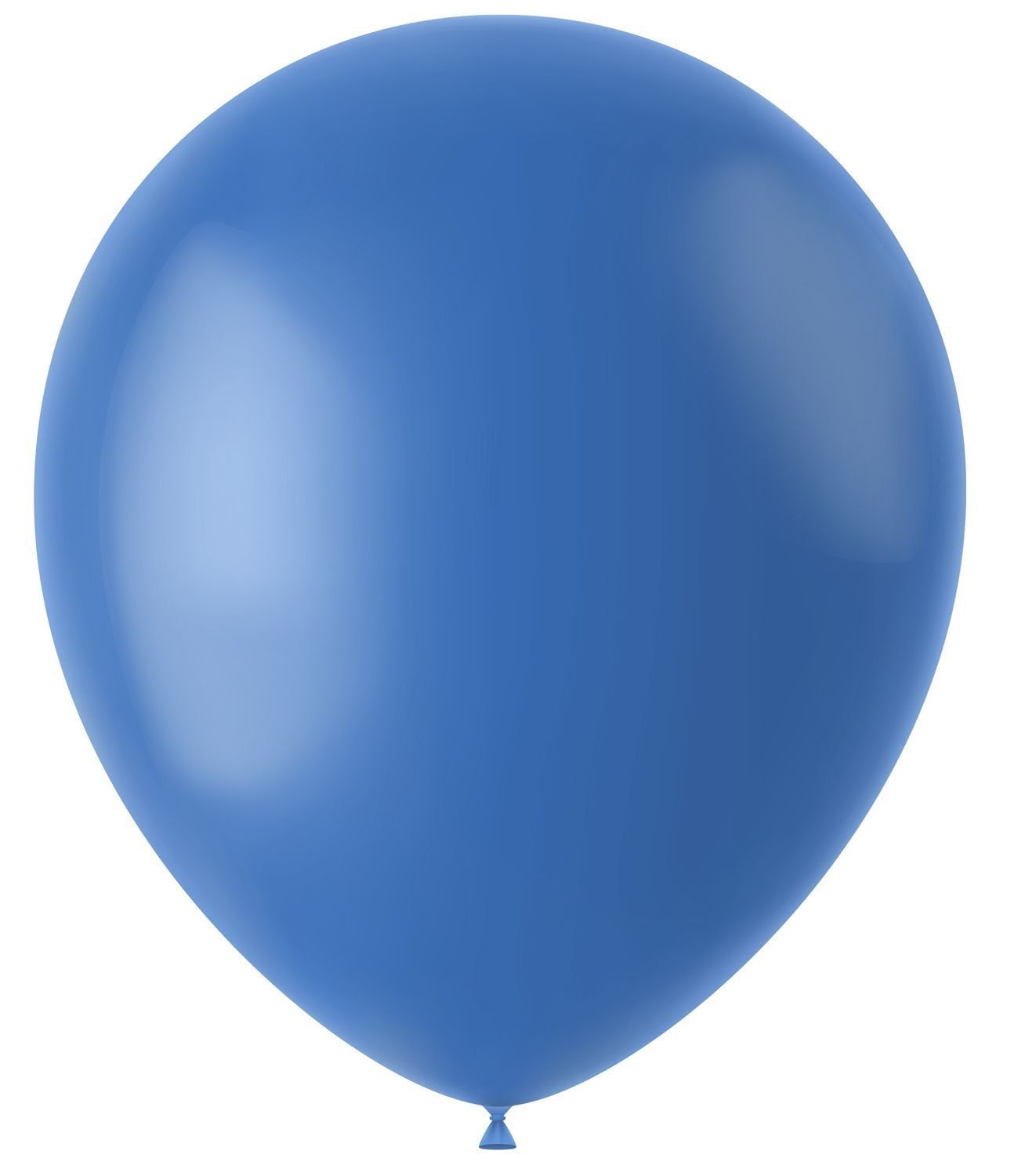 Donker blauwe ballonnen matte kleur