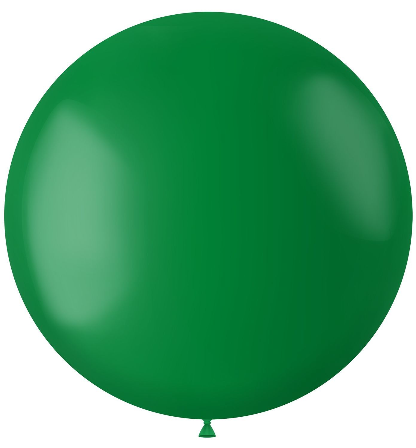 Donker groene ballon matte kleur