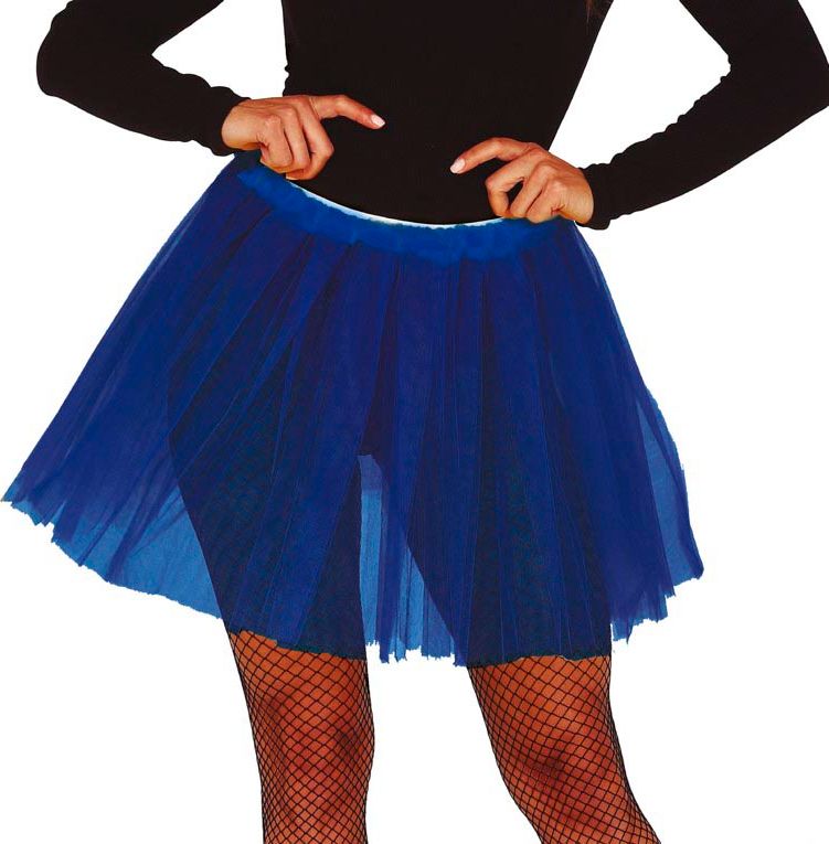 Donkerblauwe tutu dames