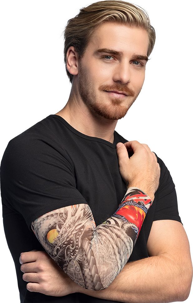 Dragon Tatoeage Mouw