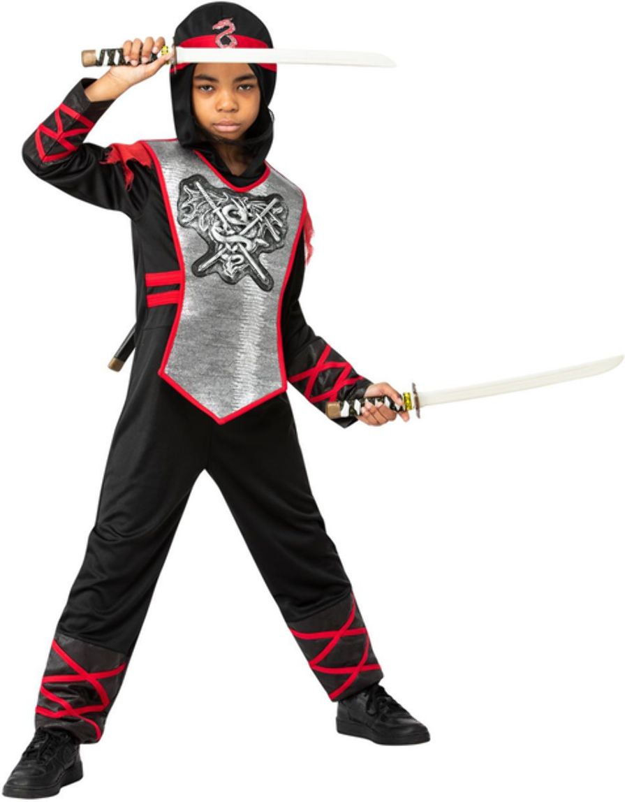 Draken Ninja Kostuum Jongens Zwart