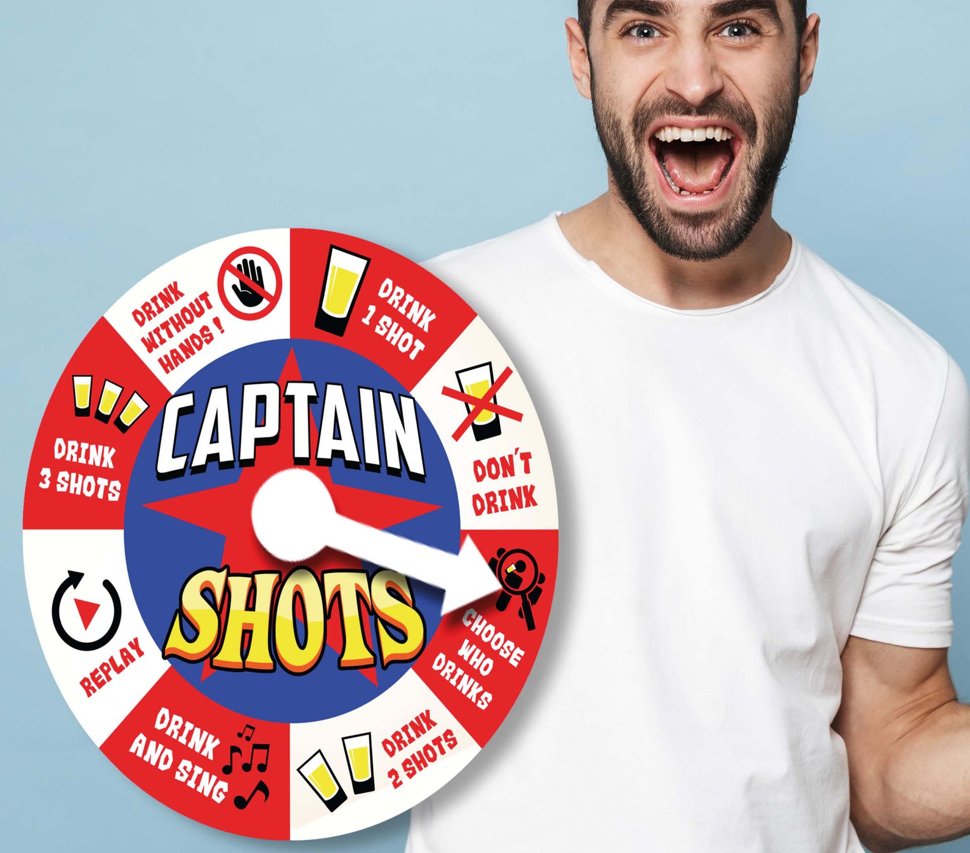 Drankspel Captain Shots Roulette