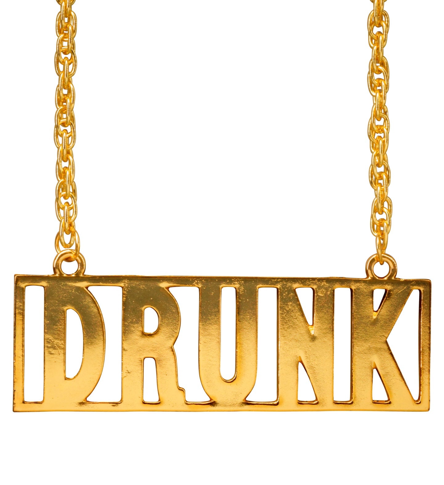 Drunk Gouden Feestketting