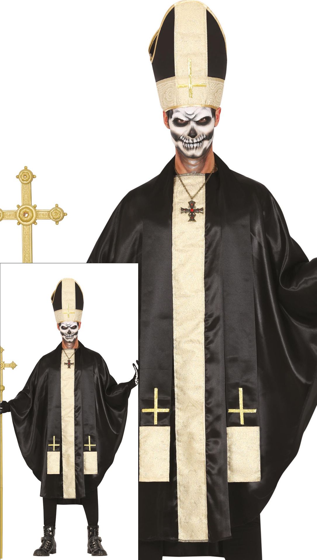 Duistere paus kostuum halloween