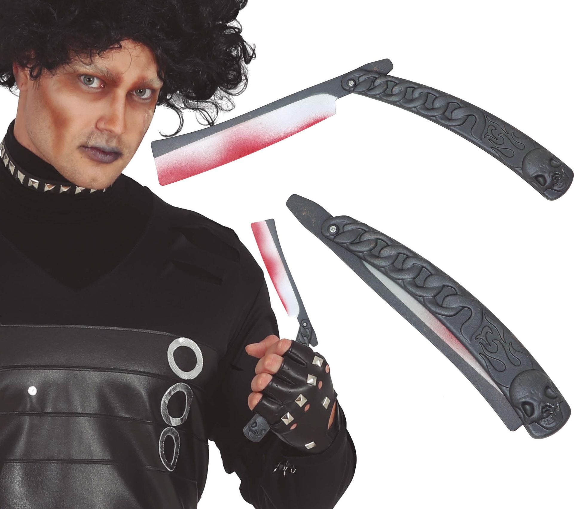 Edward Scissorhands bebloed scheermes 30 cm halloween
