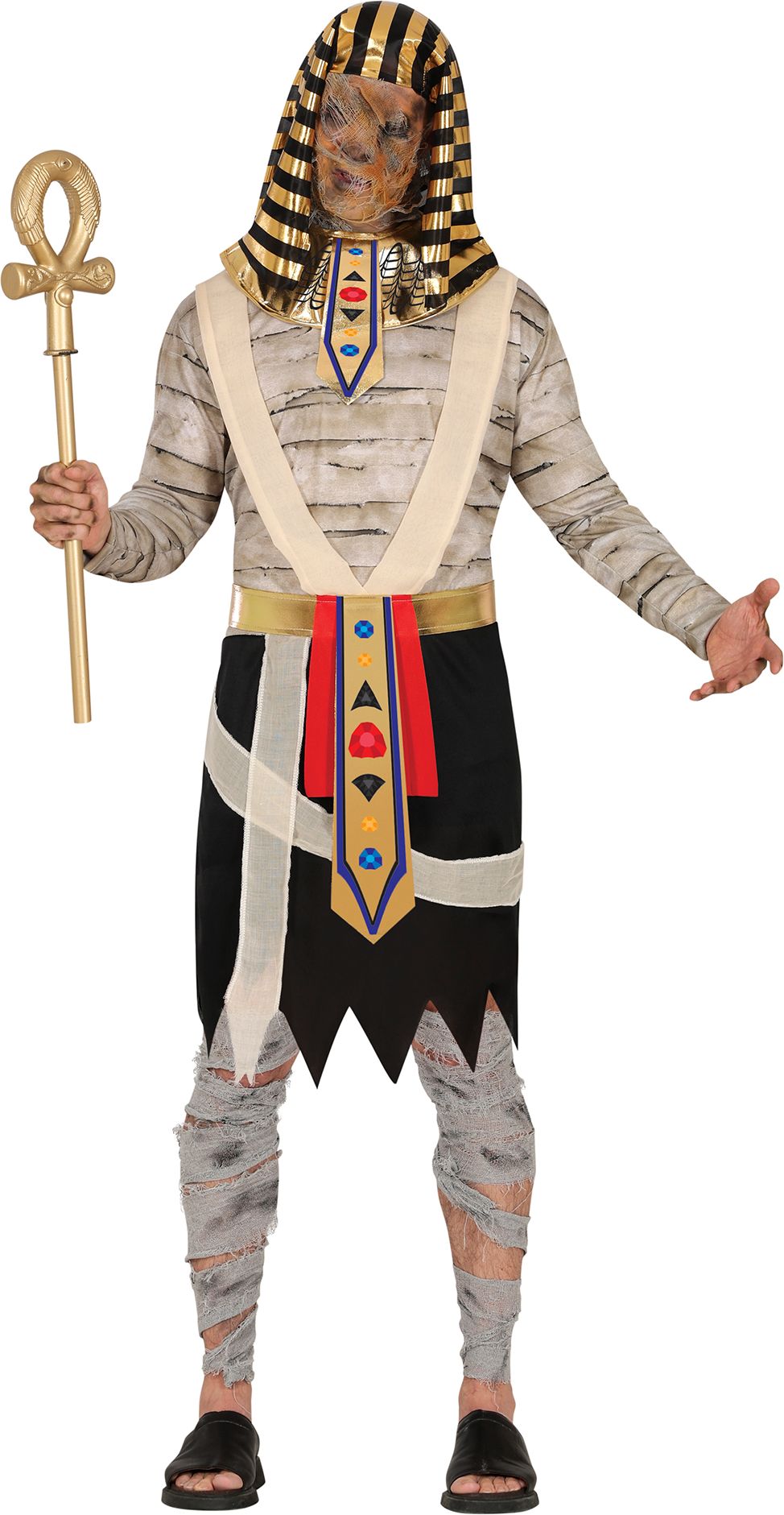Egyptische Mummy Kostuum Heren Dames