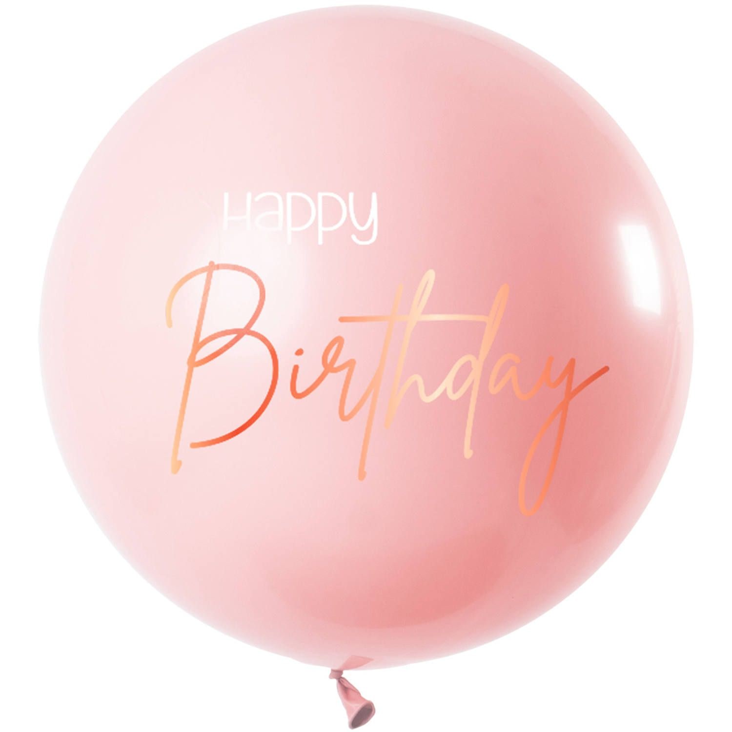 Elegant lush blush XL ballon 80cm