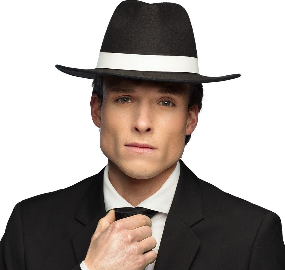 Elegante 20's Gangster Fedora