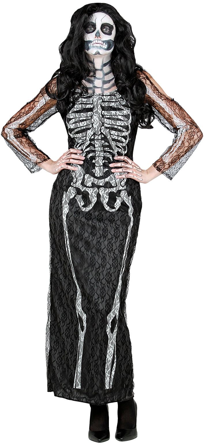 Elegante skelet jurk dames