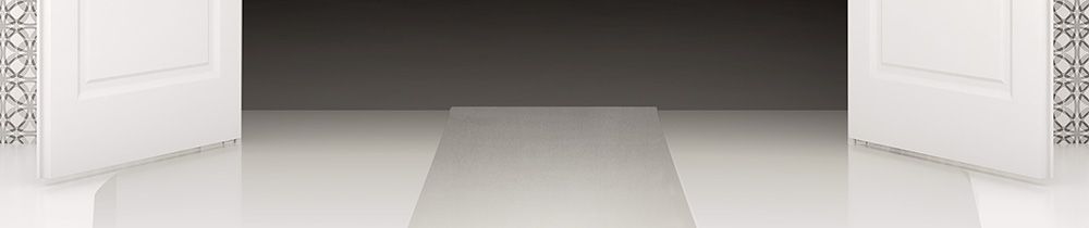Elegante Witte Loper 4.5m