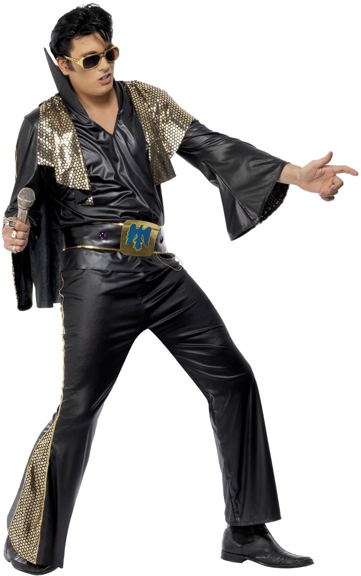 Elvis Presley outfit zwart
