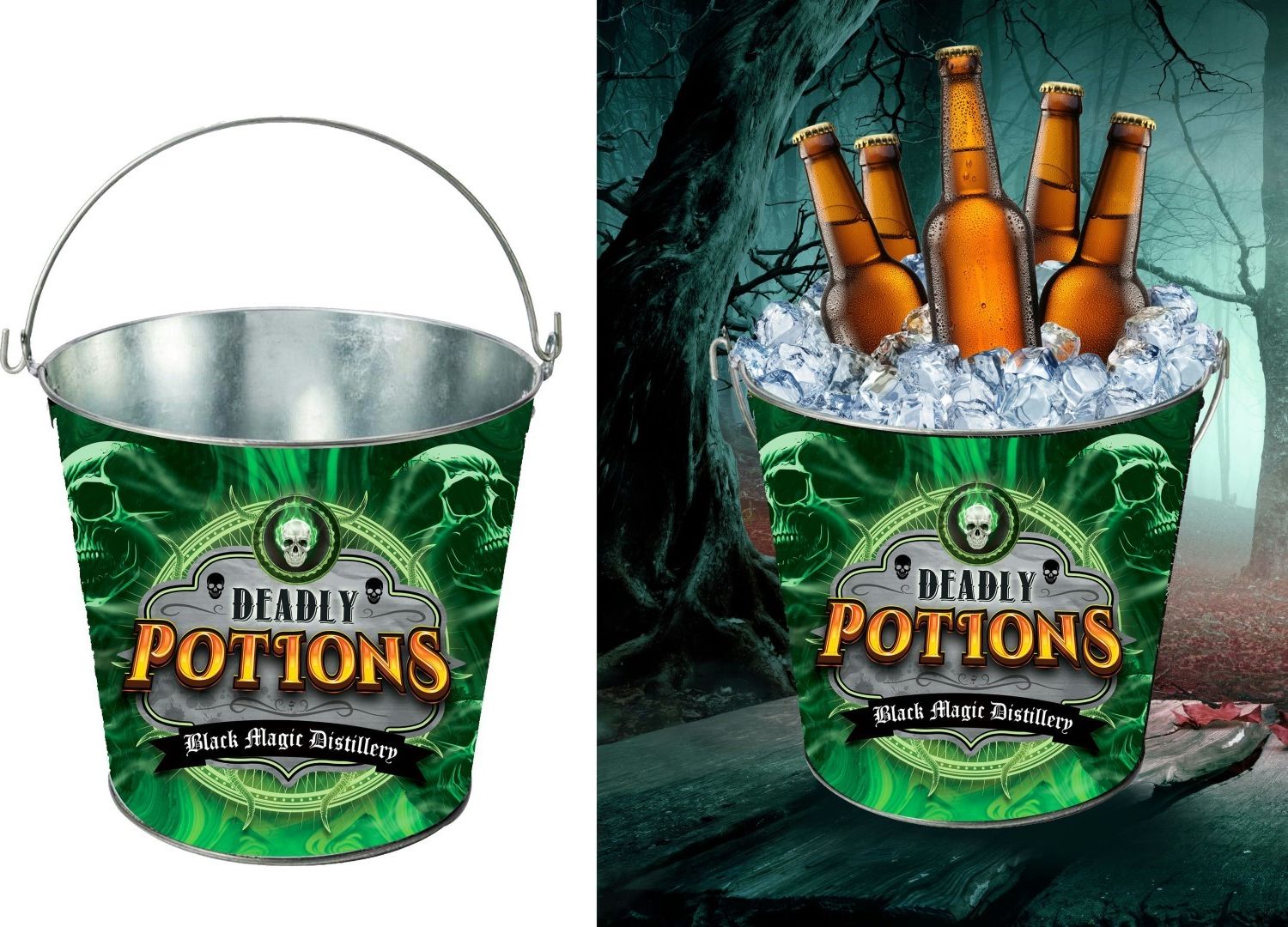 Emmer dodelijk vergif metaal halloween