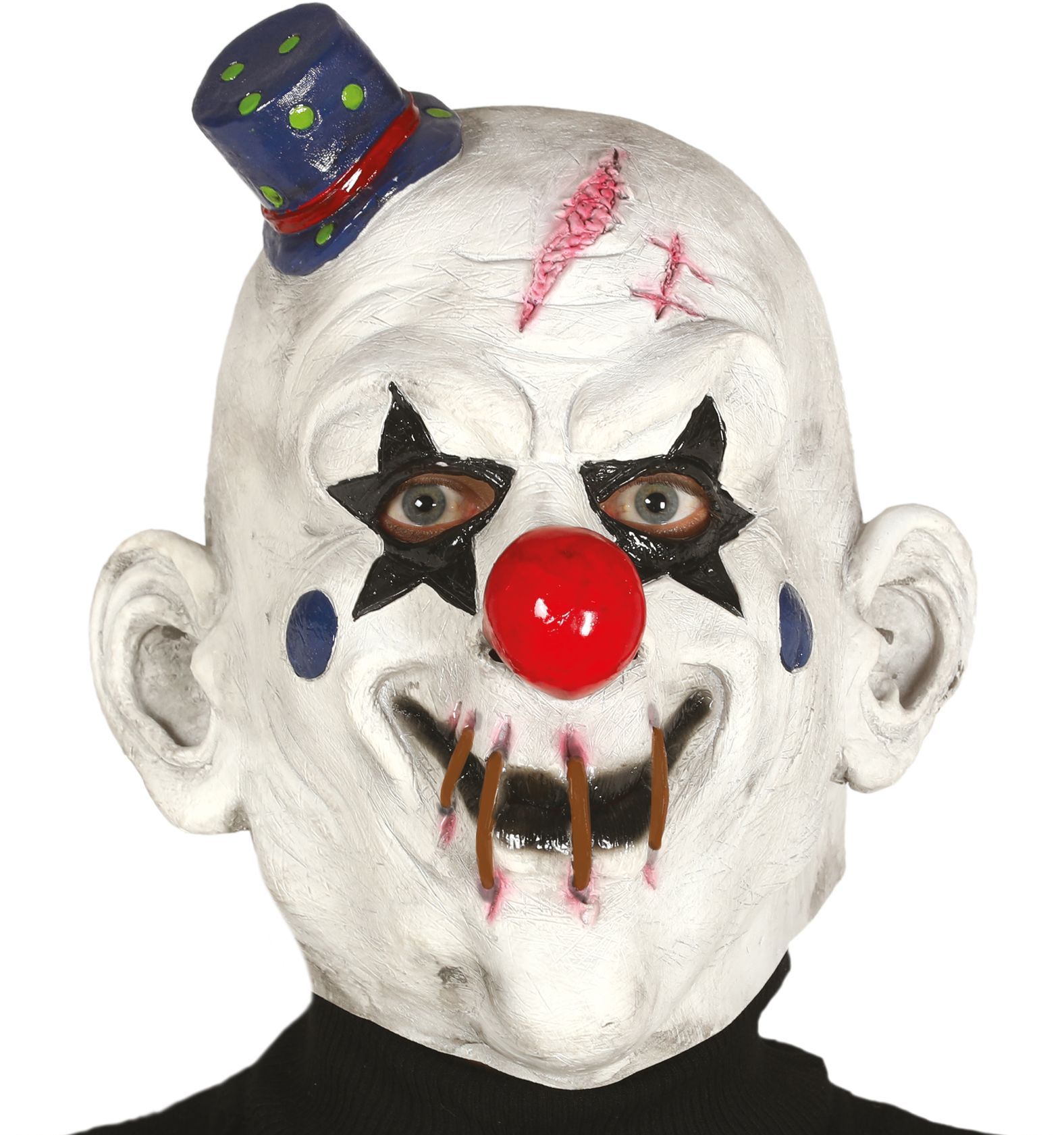 Enge circus clown masker