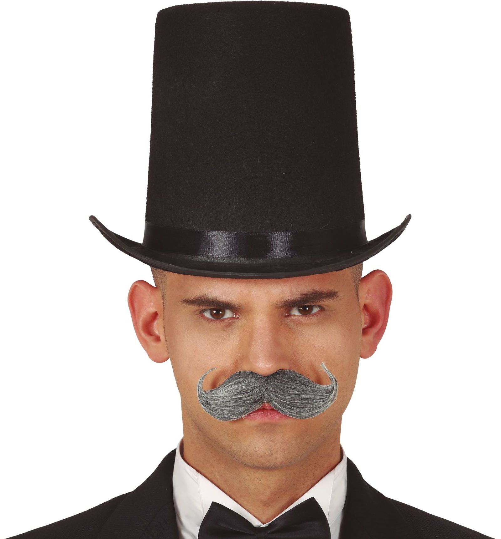 Extra hoge gentleman hoed