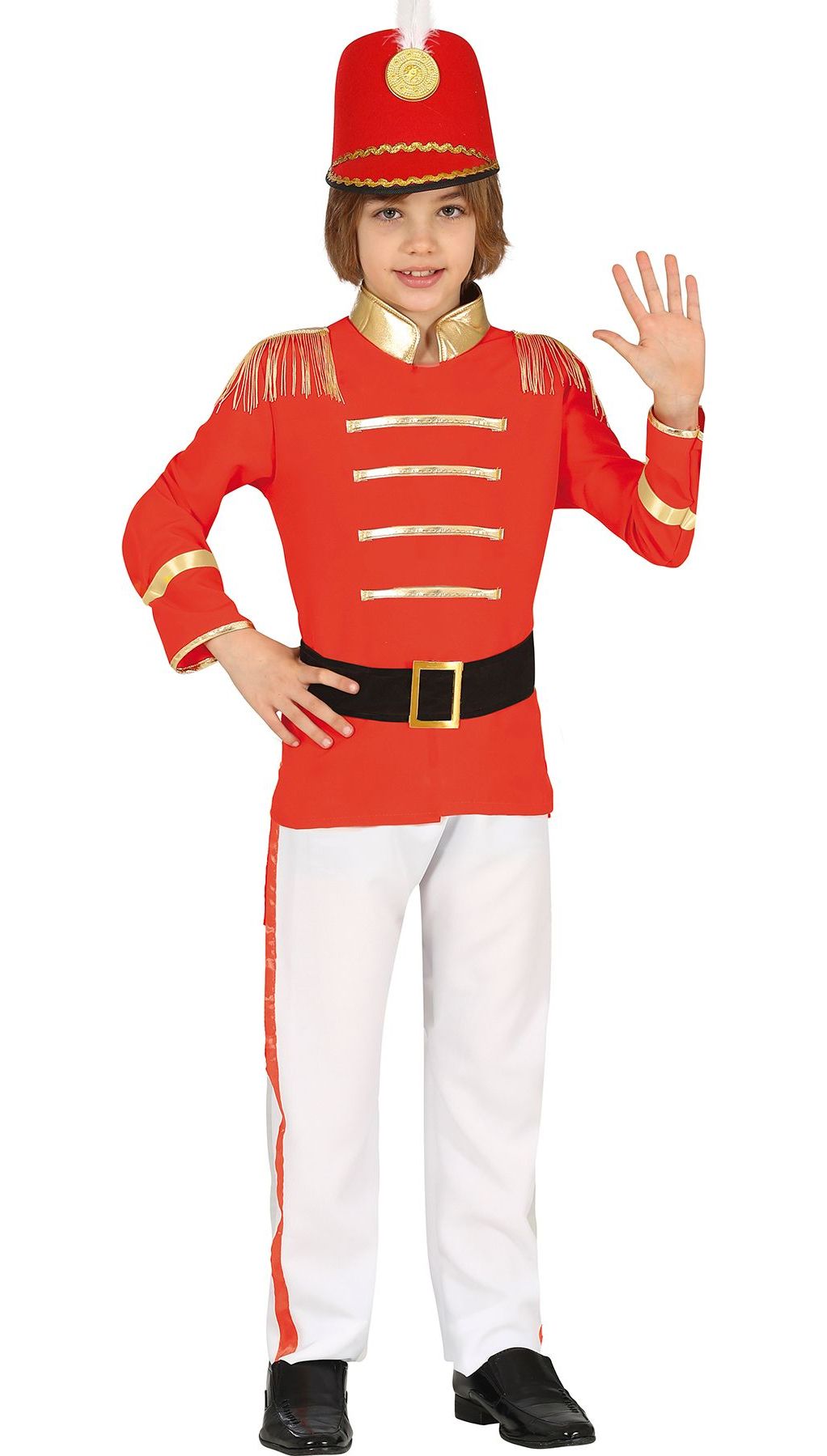 Fanfare outfit rood jongens