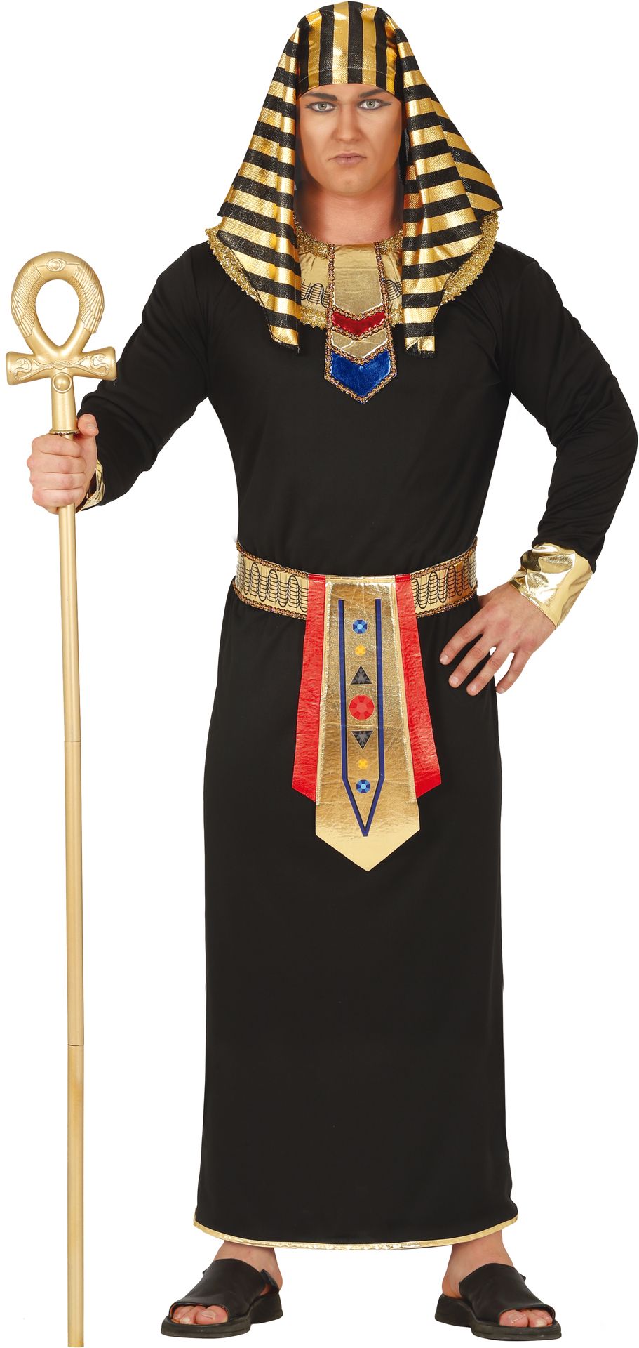 Farao kostuum goud zwart