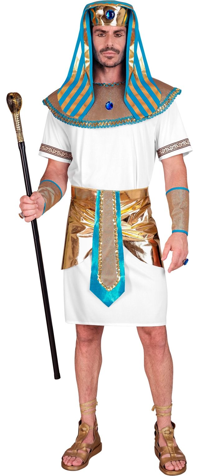 Farao kostuum wit mannen