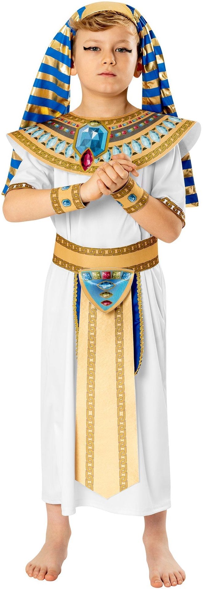 Farao Outfit Jongens Wit