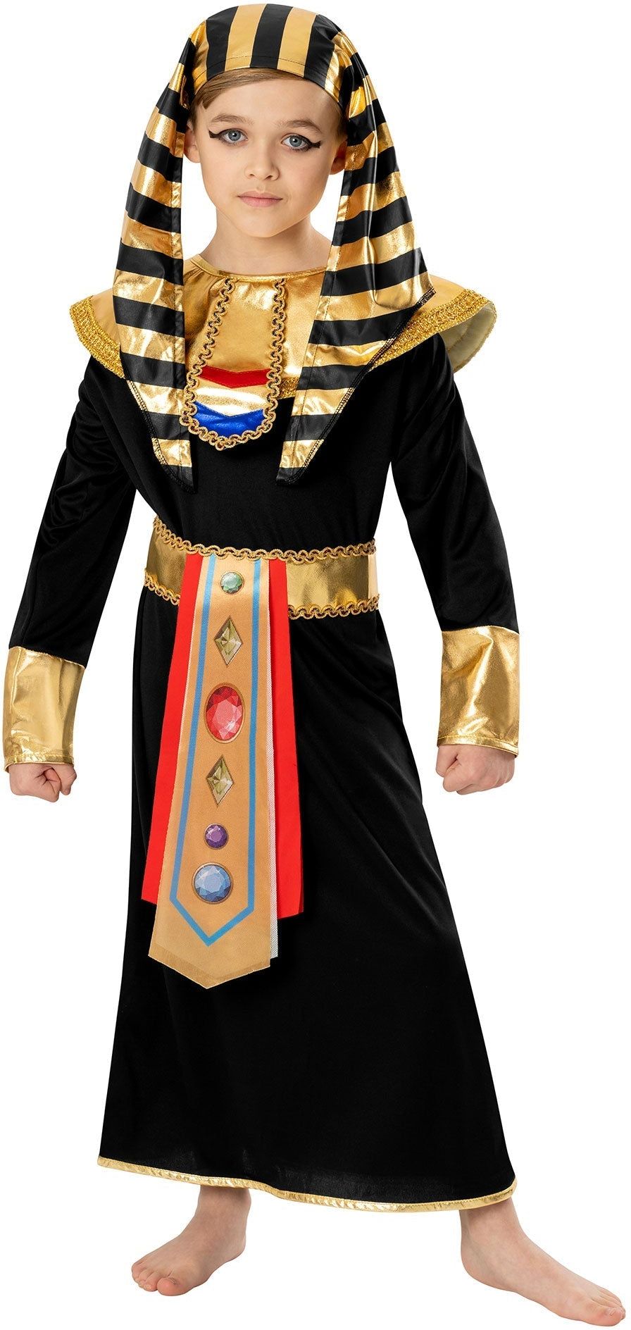 Farao Outfit Jongens Zwart