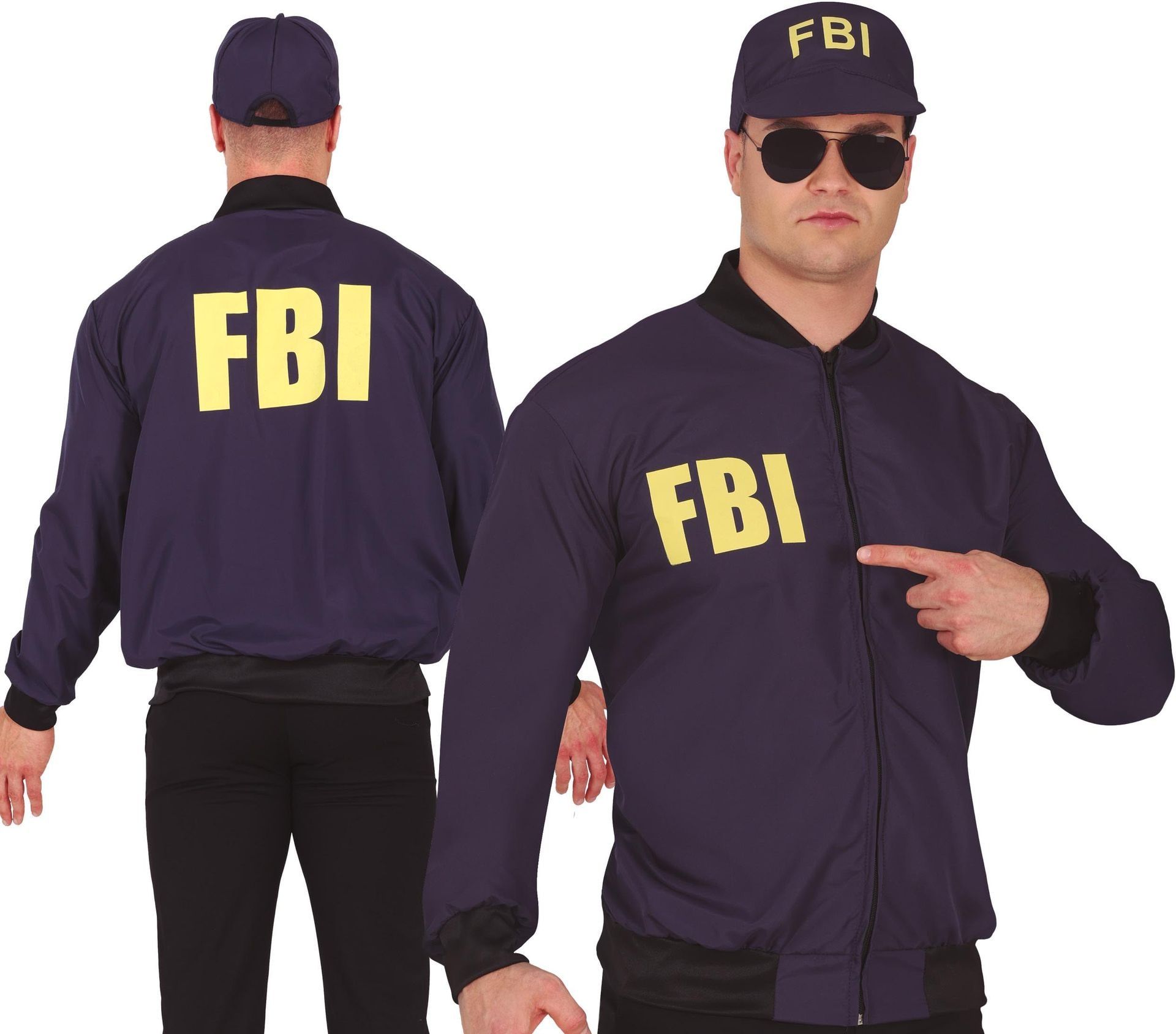 Fbi Jas en Pet Heren Dames