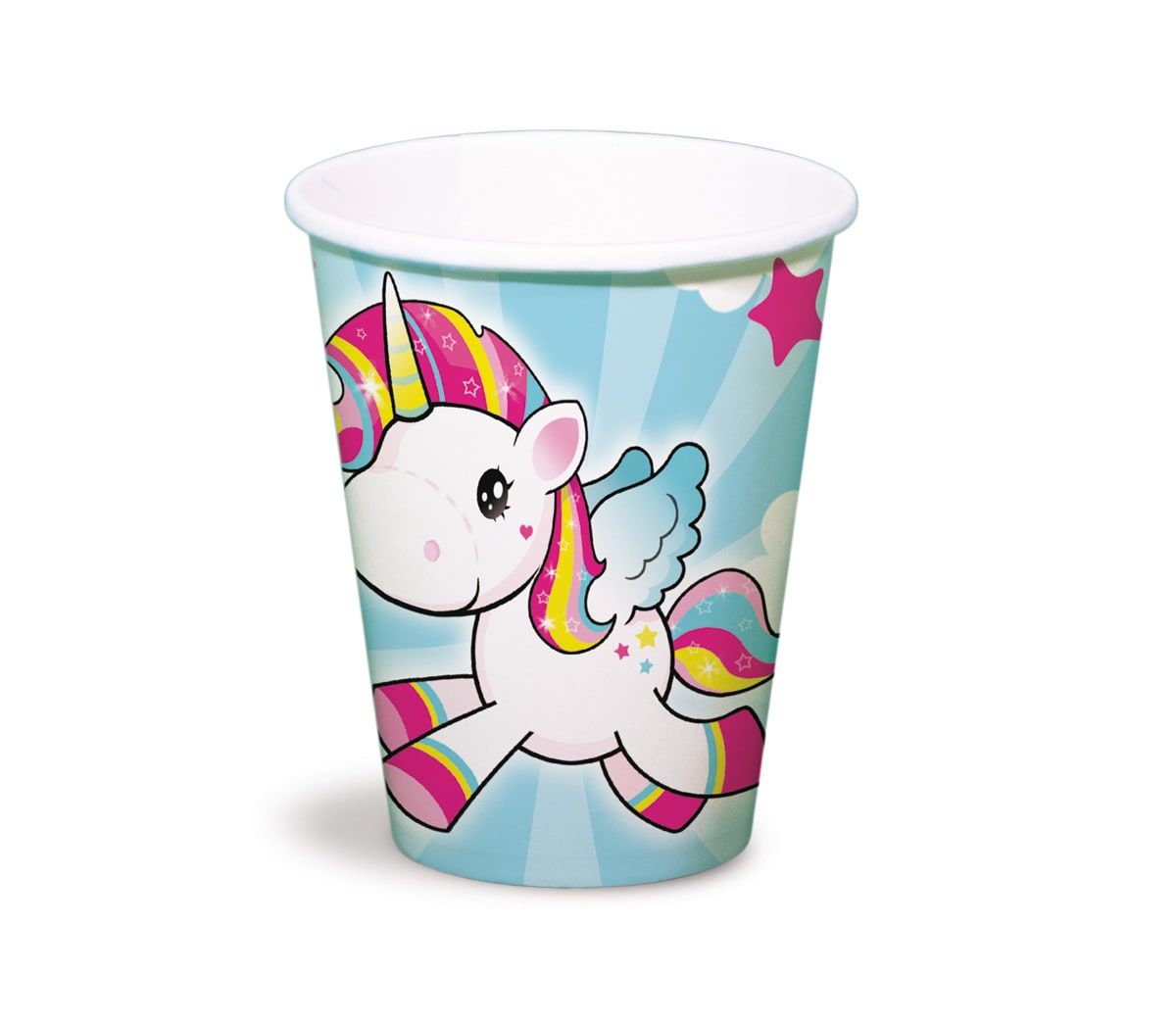 Feest bekers unicorn party