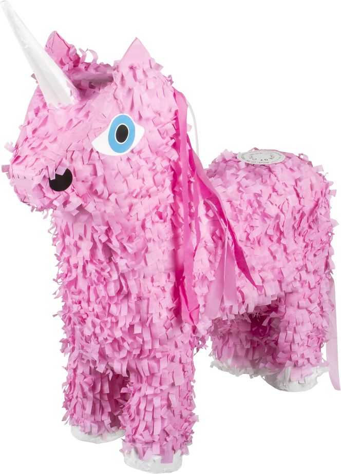 Feest piñata eenhoorn roze
