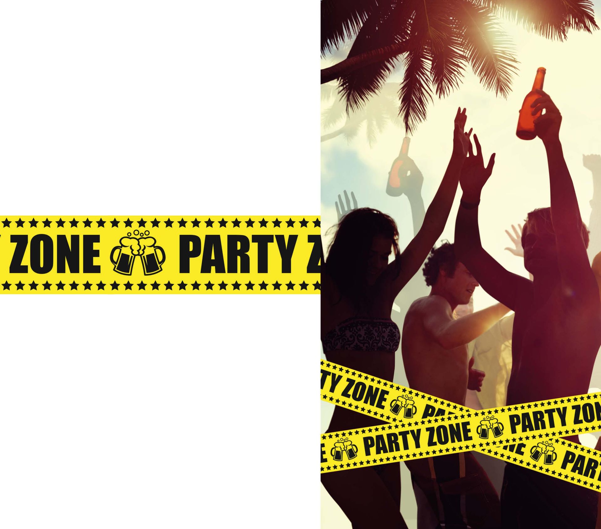Feest Zone Afzetlint