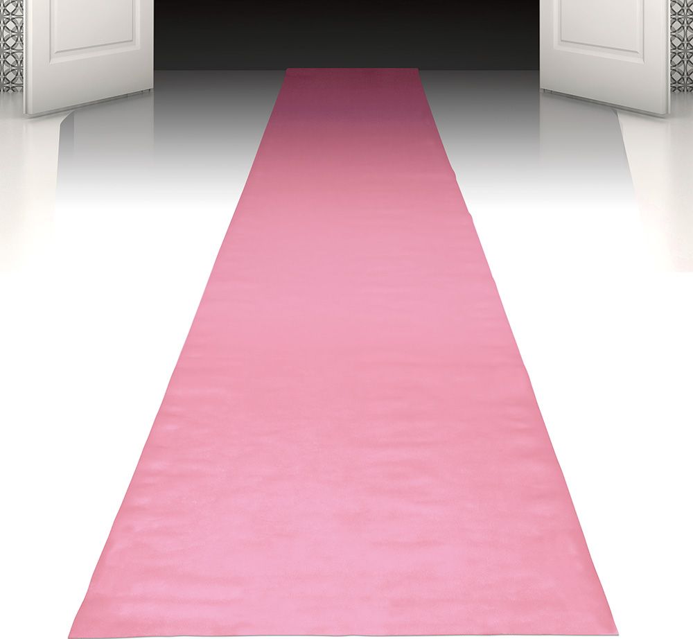 Feestelijke baby roze vloer loper