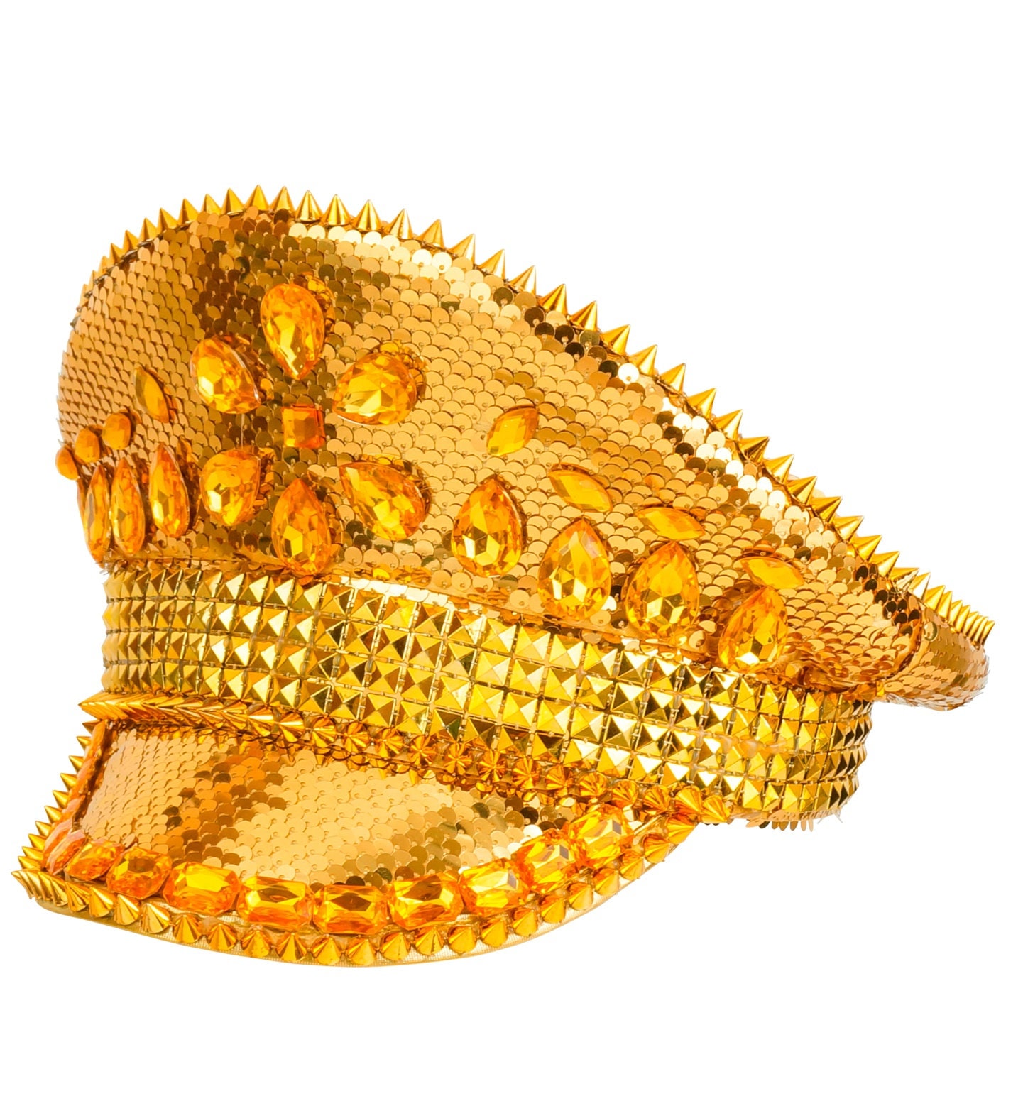Festival Hoed Goud met Glitters Dames Mannen