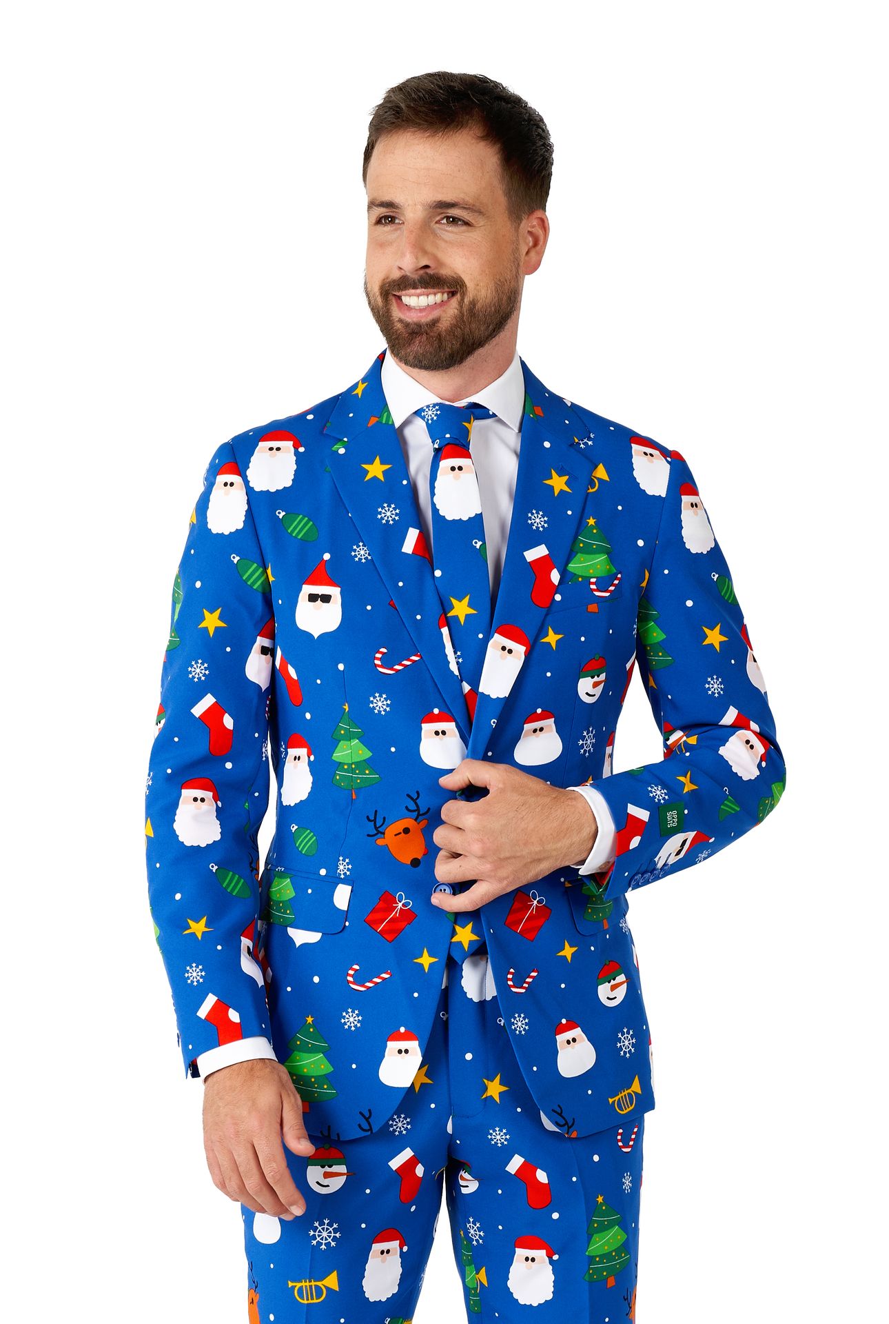 Festivity Blue suit Heren Opposuits