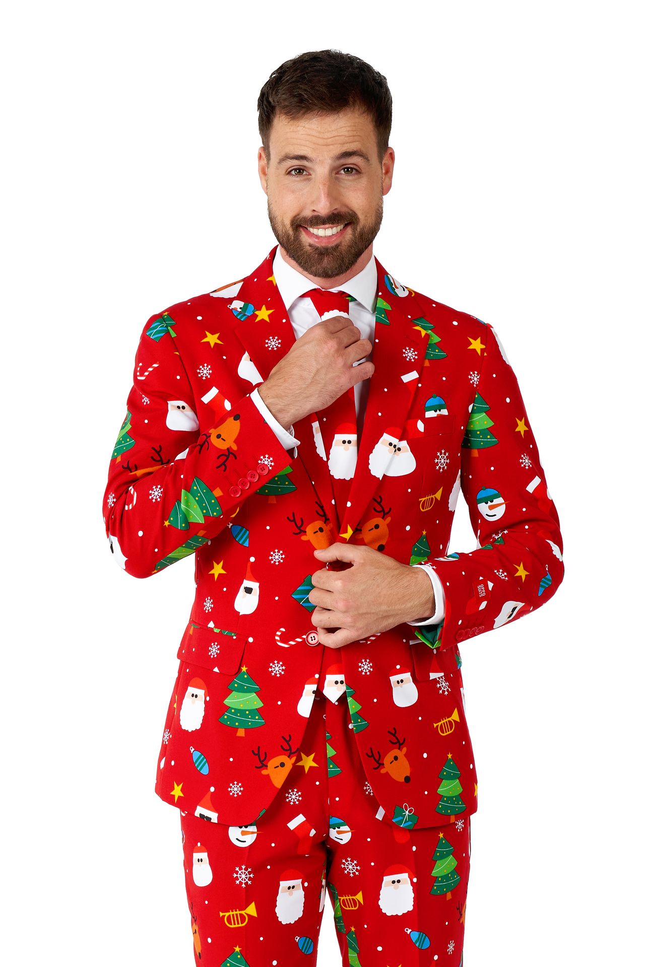 Festivity Red suit Heren Opposuits