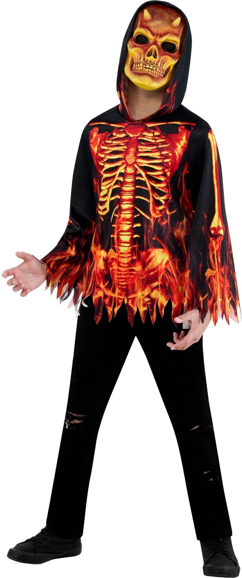 Fire Devil Jongens Outfit Halloween