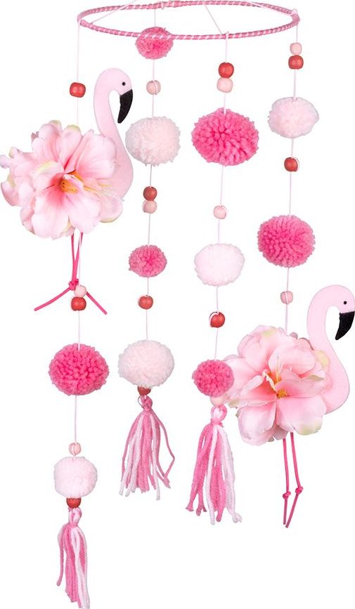 Flamingo dromenhanger roze