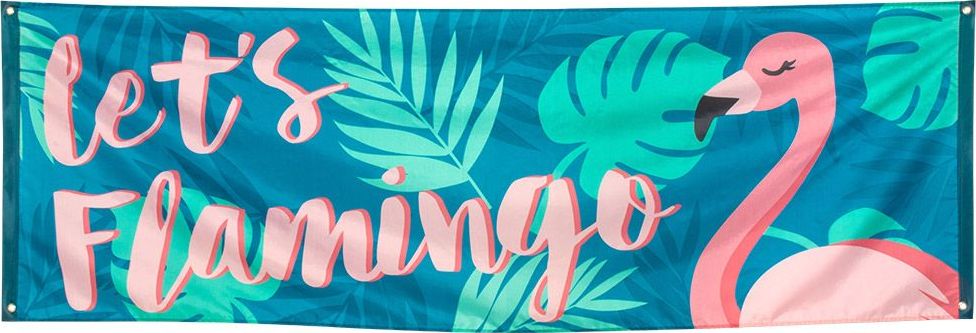 Flamingo thema banner