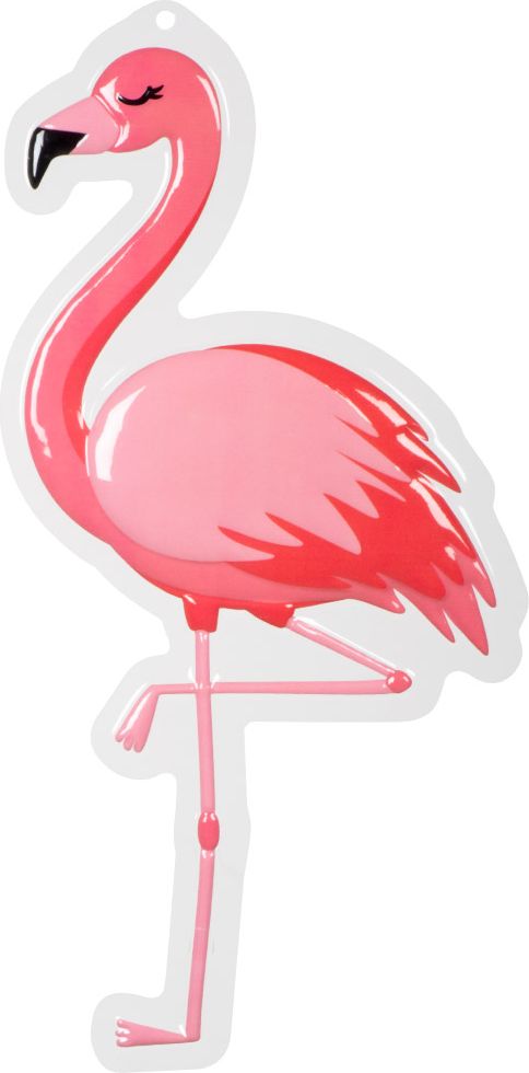 Flamingo thema wand decoratie
