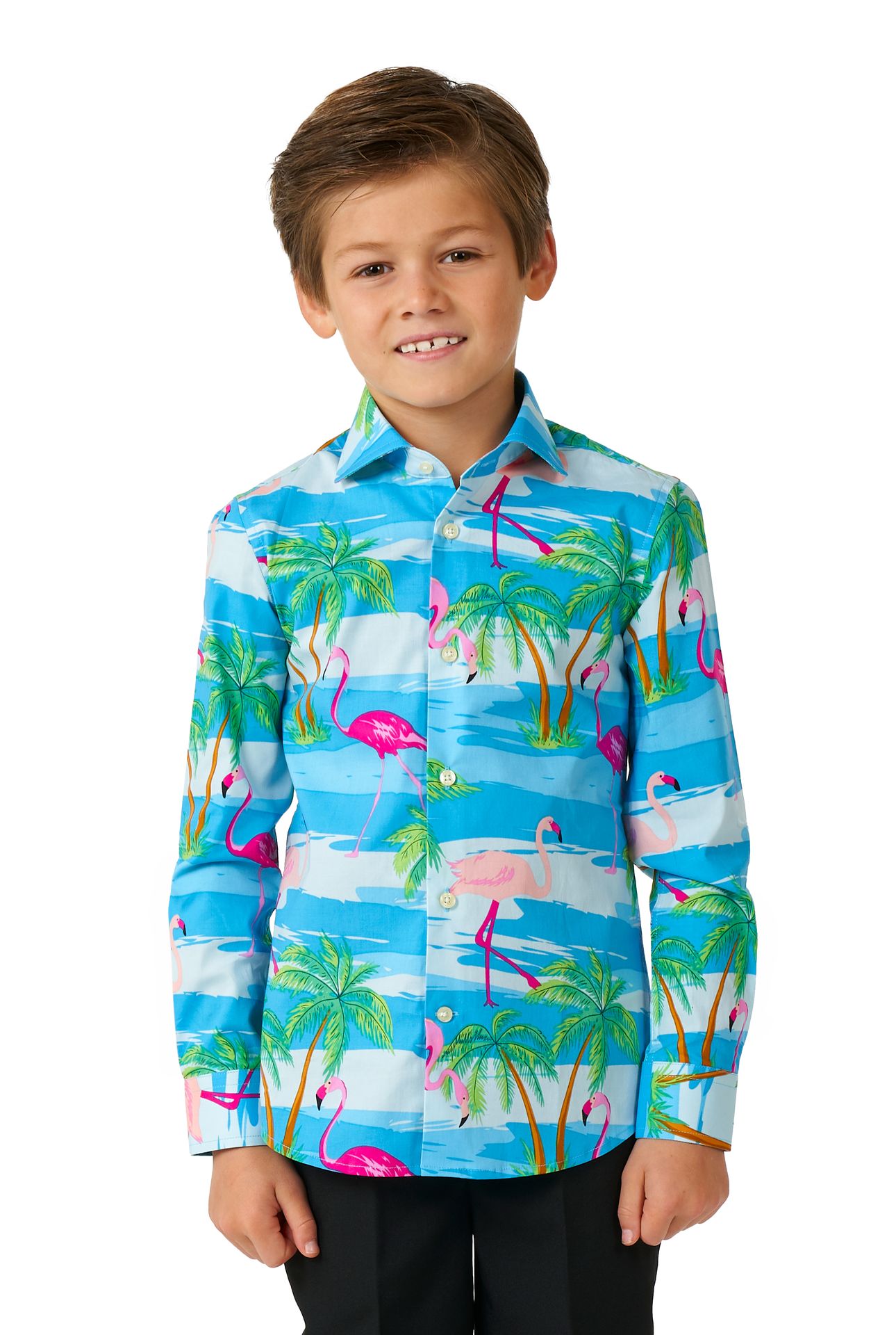 Flaminguy Boys shirt Jongens Opposuits