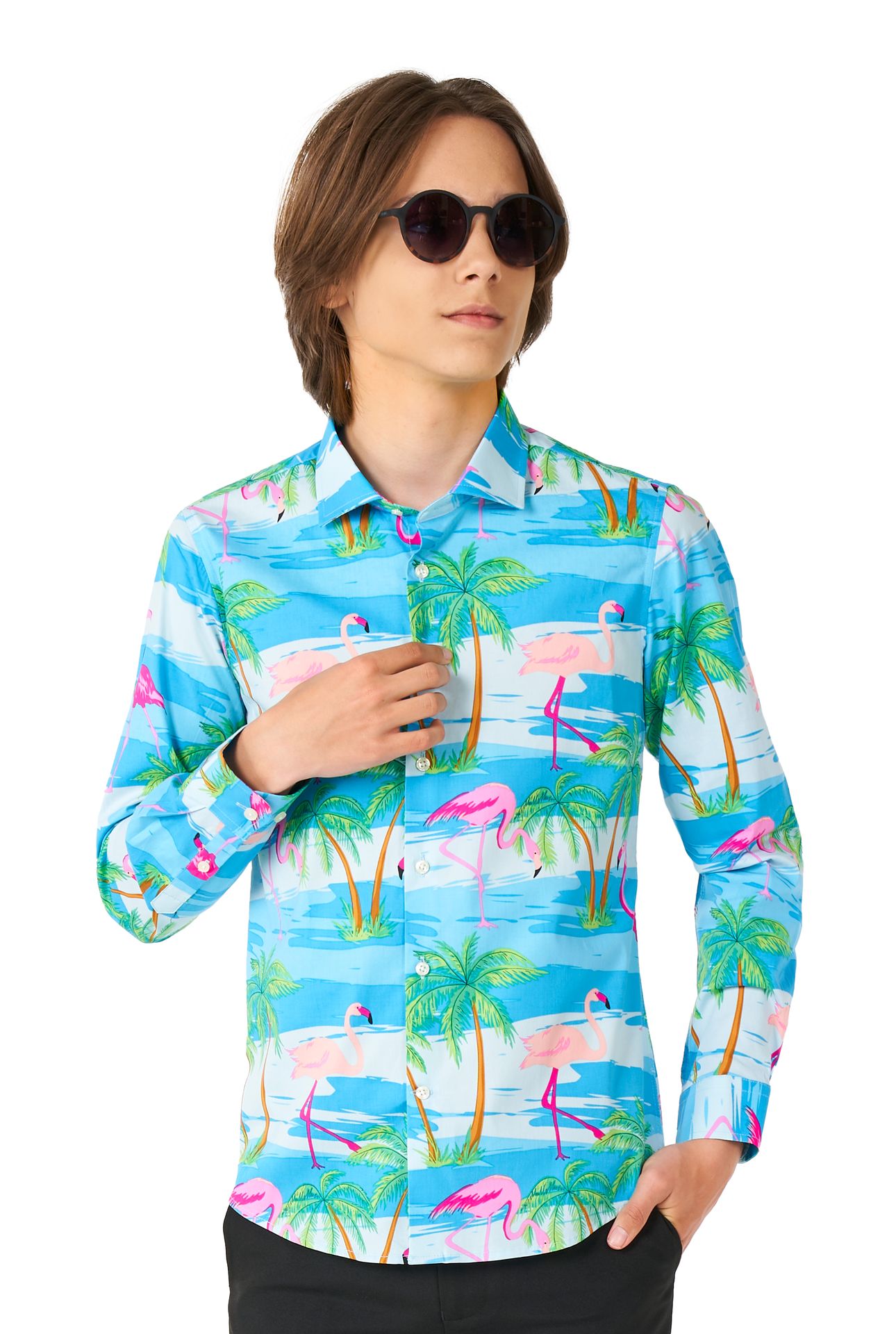 Flaminguy shirt Tiener Jongens Opposuits