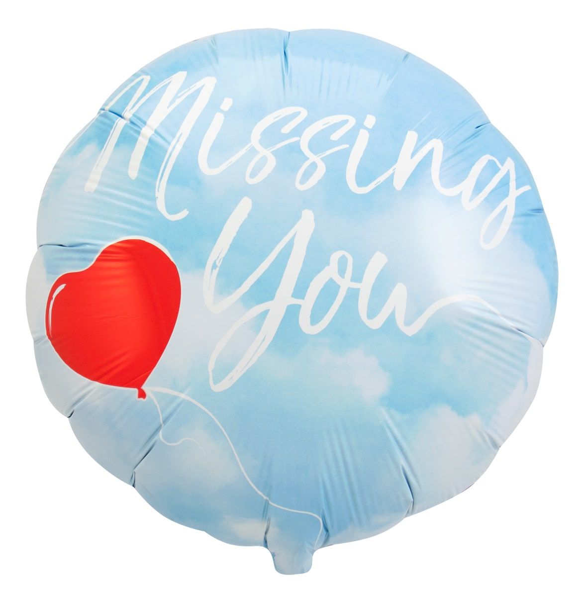 Folieballon afscheid missing you
