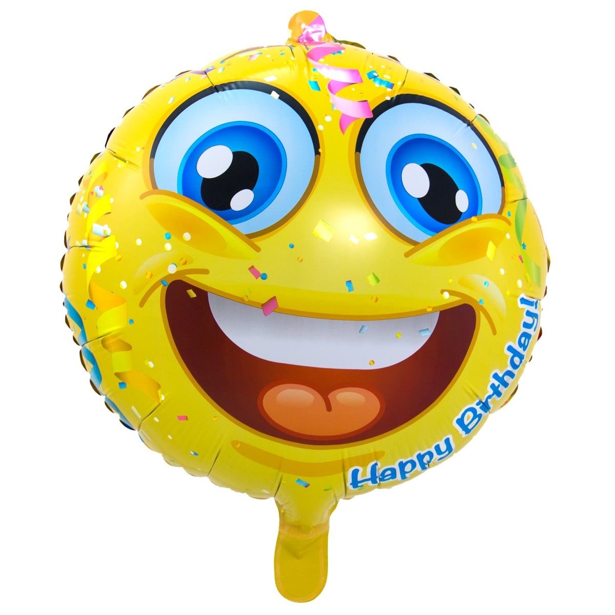 Folieballon emoticon happy