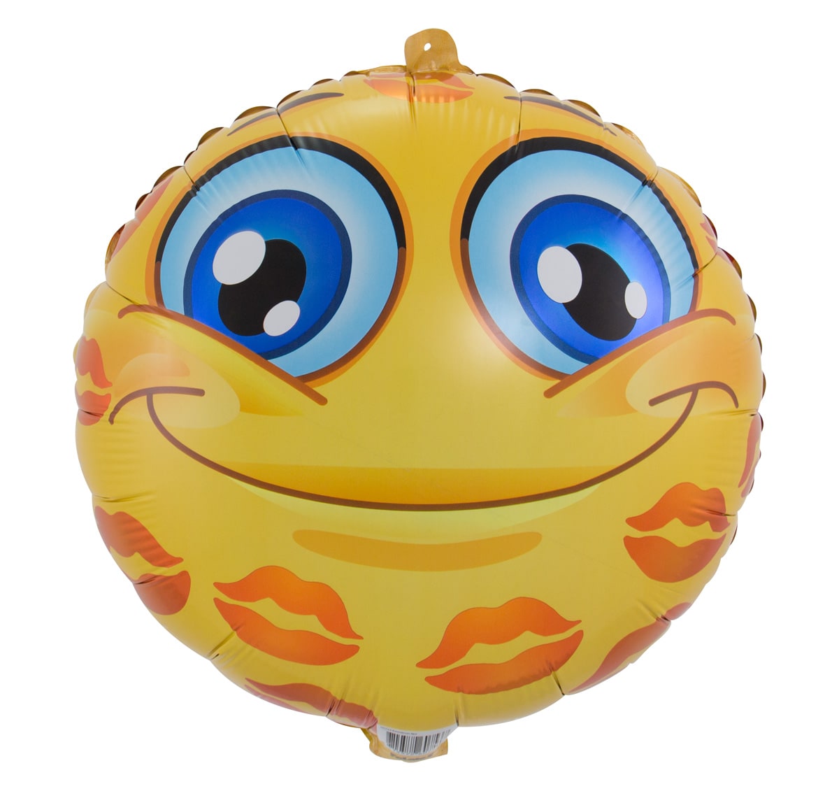 Folieballon emoticon valentijnsdag 45cm