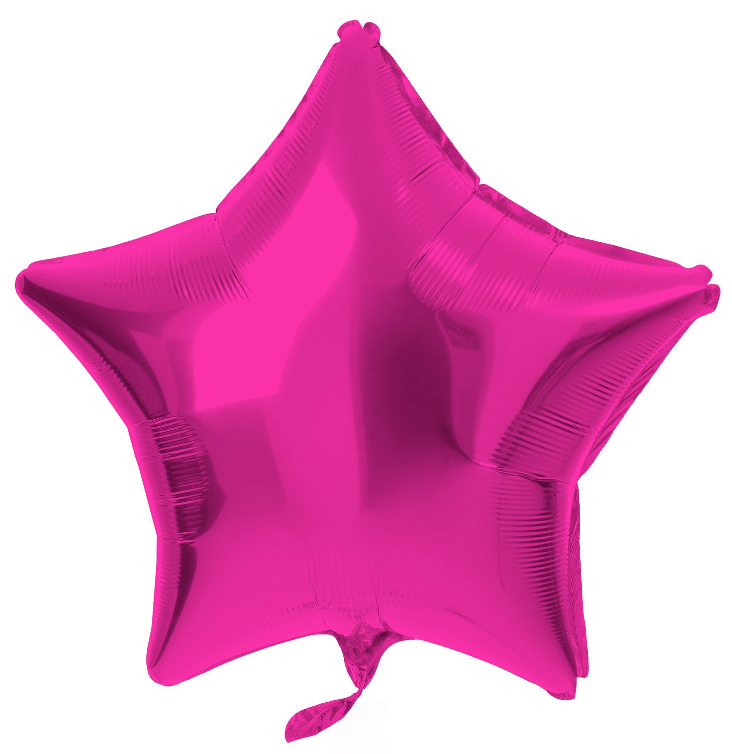 Folieballon stervorm roze