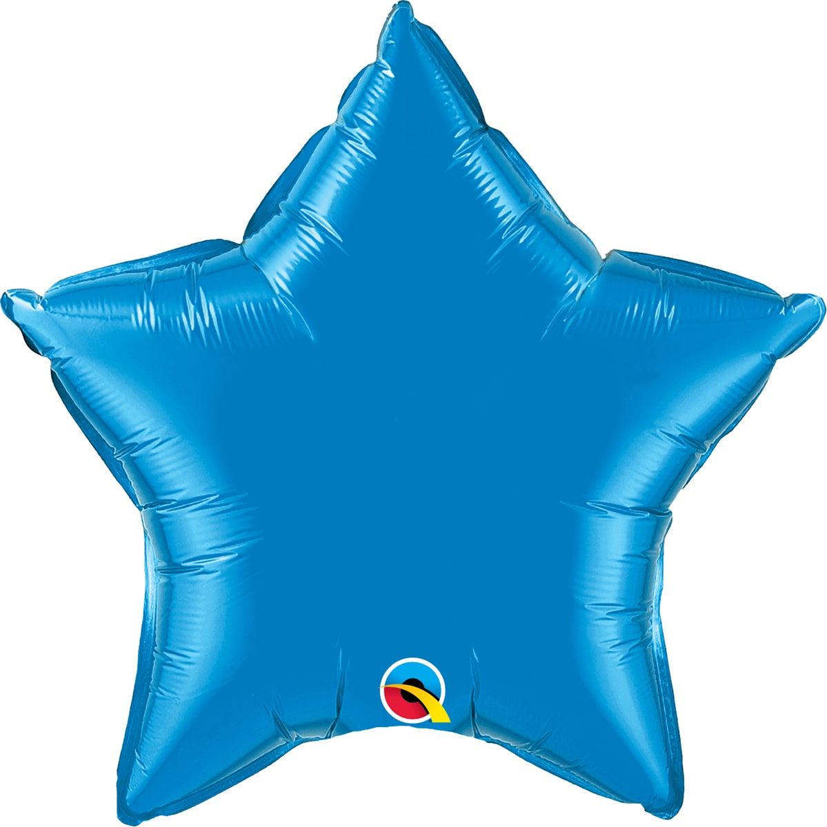 Folieballon stervorm sapphire blue