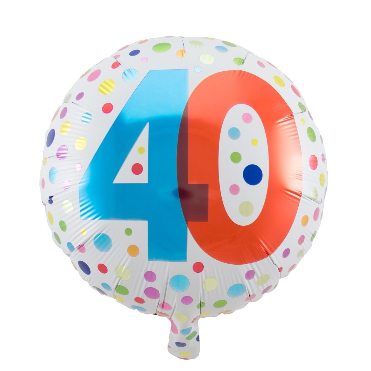 Folieballon stippen 40 jaar
